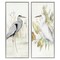 Stupell Industries Heron Egret Marsh Landscape 2 pc Framed Giclee Wall Art Set Design by Lanie Loreth